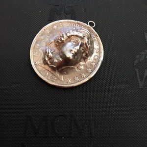 Barber 1912 H  as of dollar pop/ push out coin .